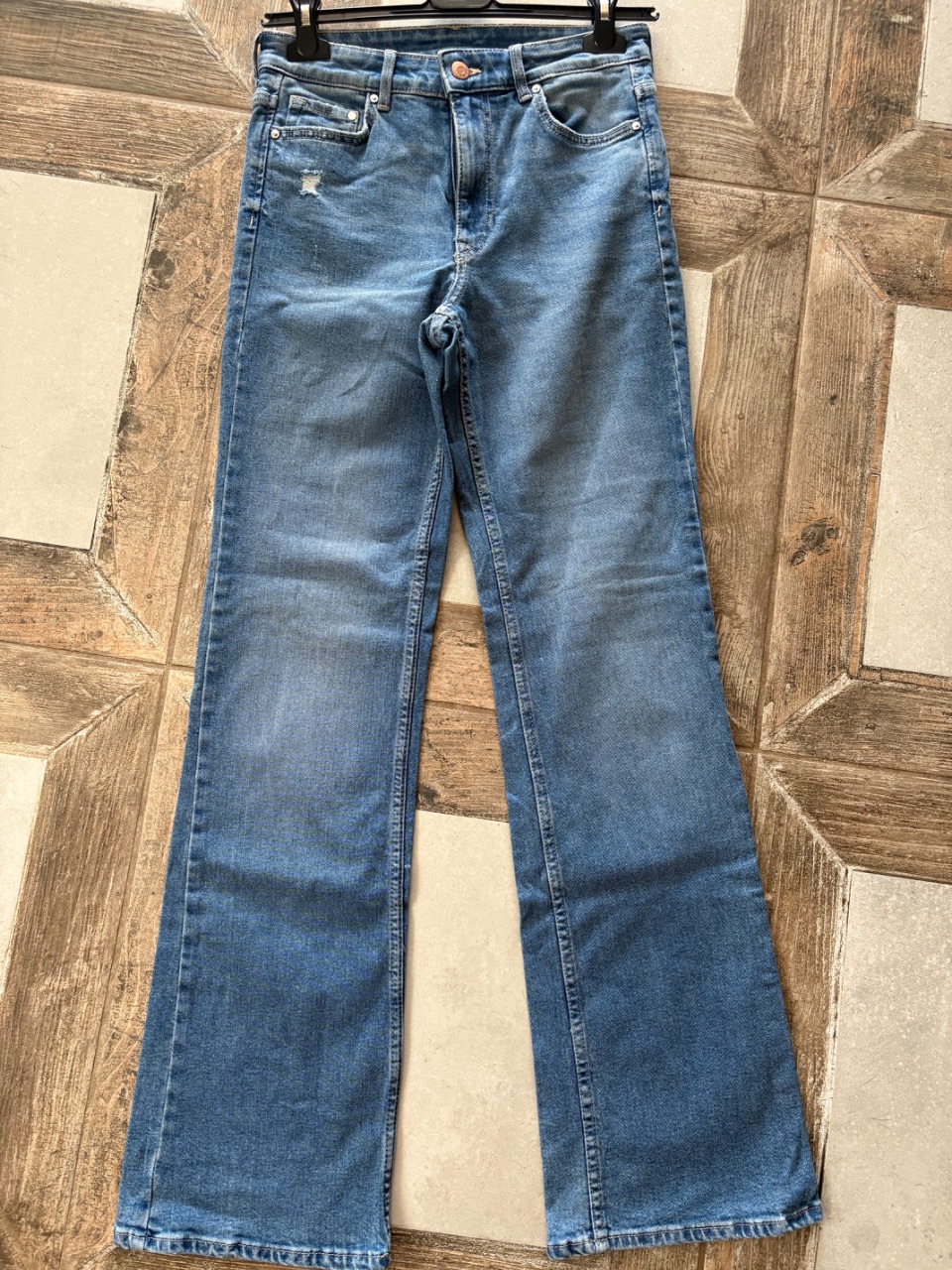 Jeans bootcut &denim blu chiaro