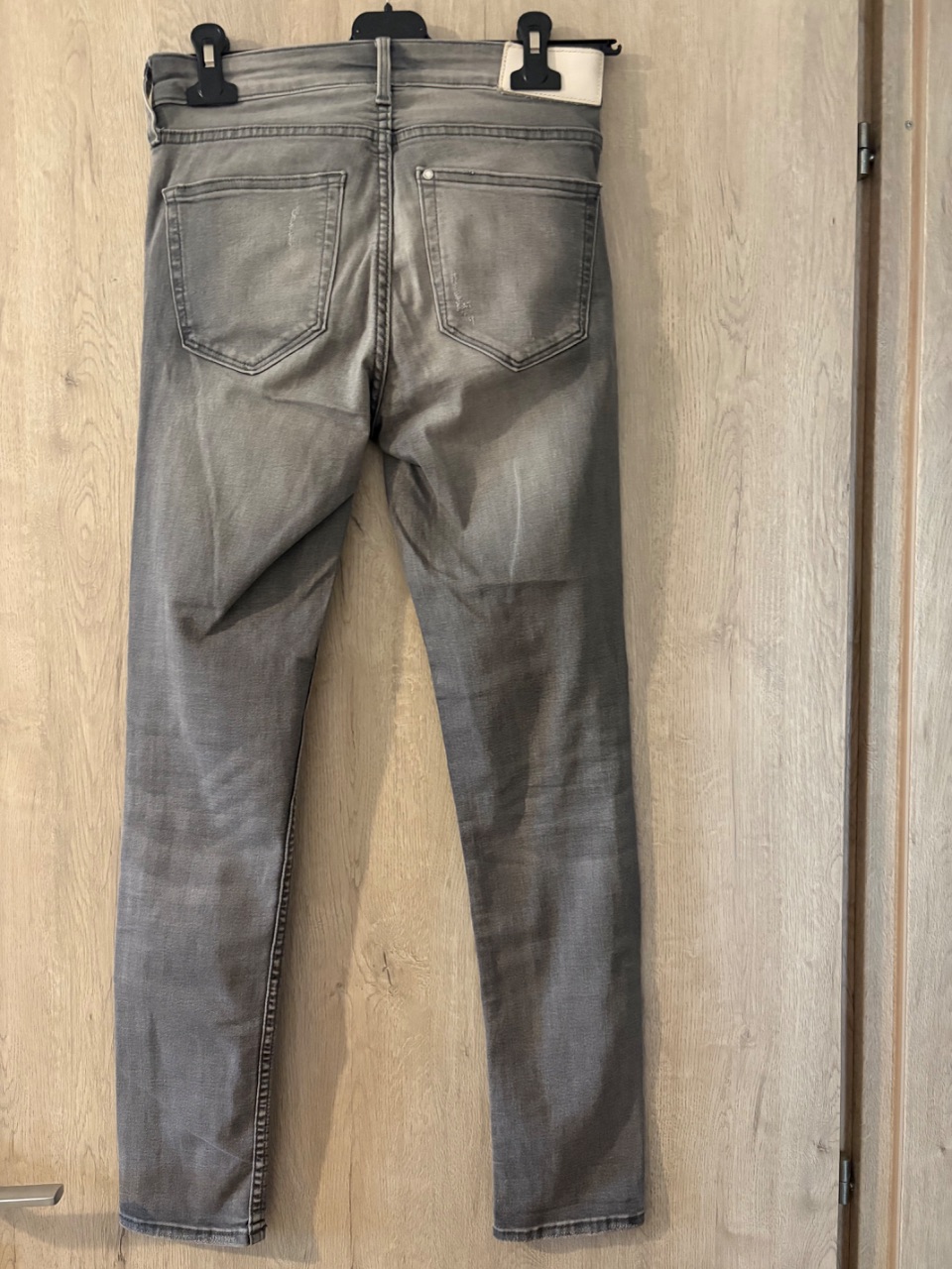 Jeans skinny &denim grigi taglia 27
