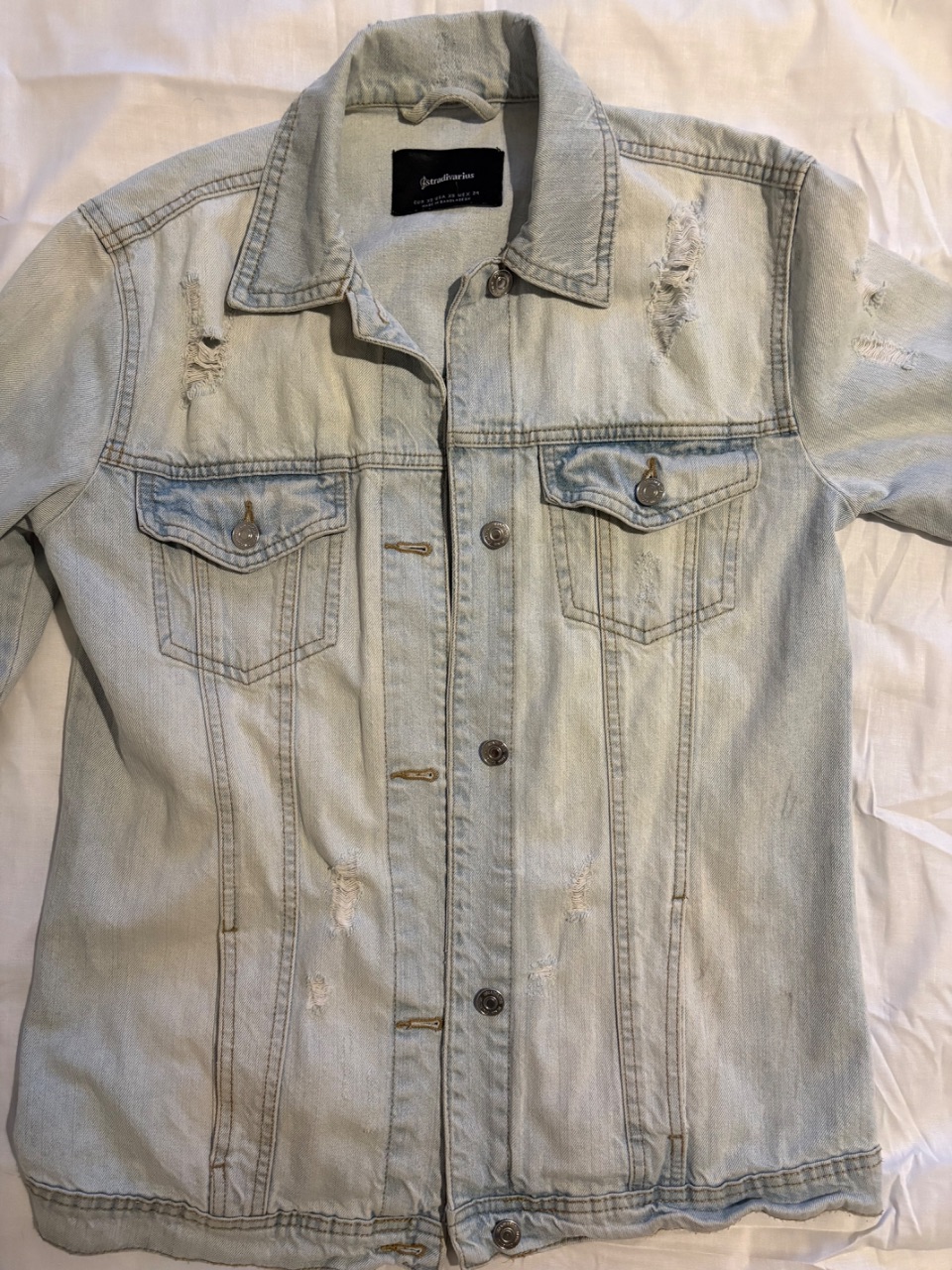 Giacca di jeans Stradivarius,misura S