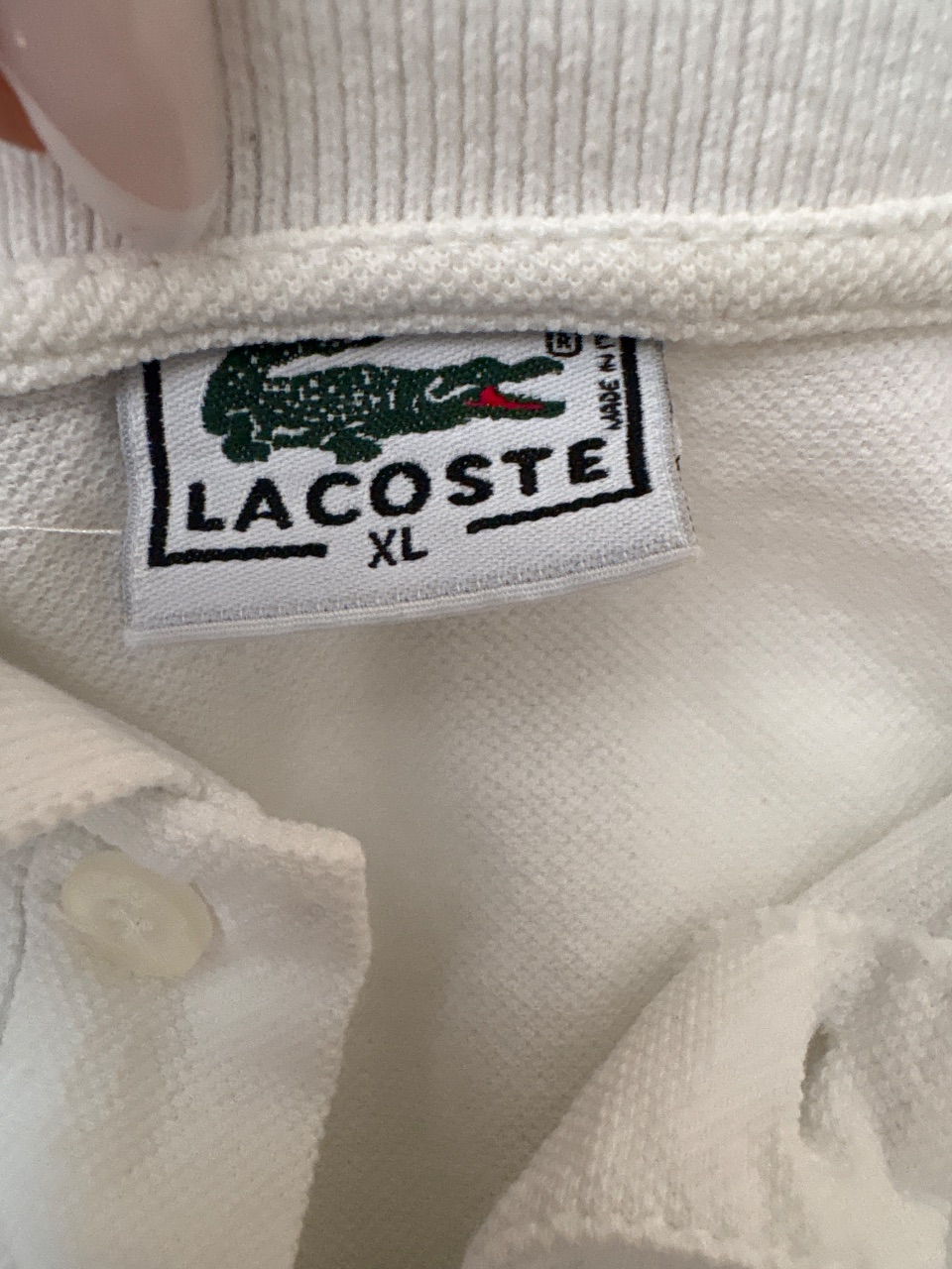 Polo classico Lacosta per uomo taglia XL