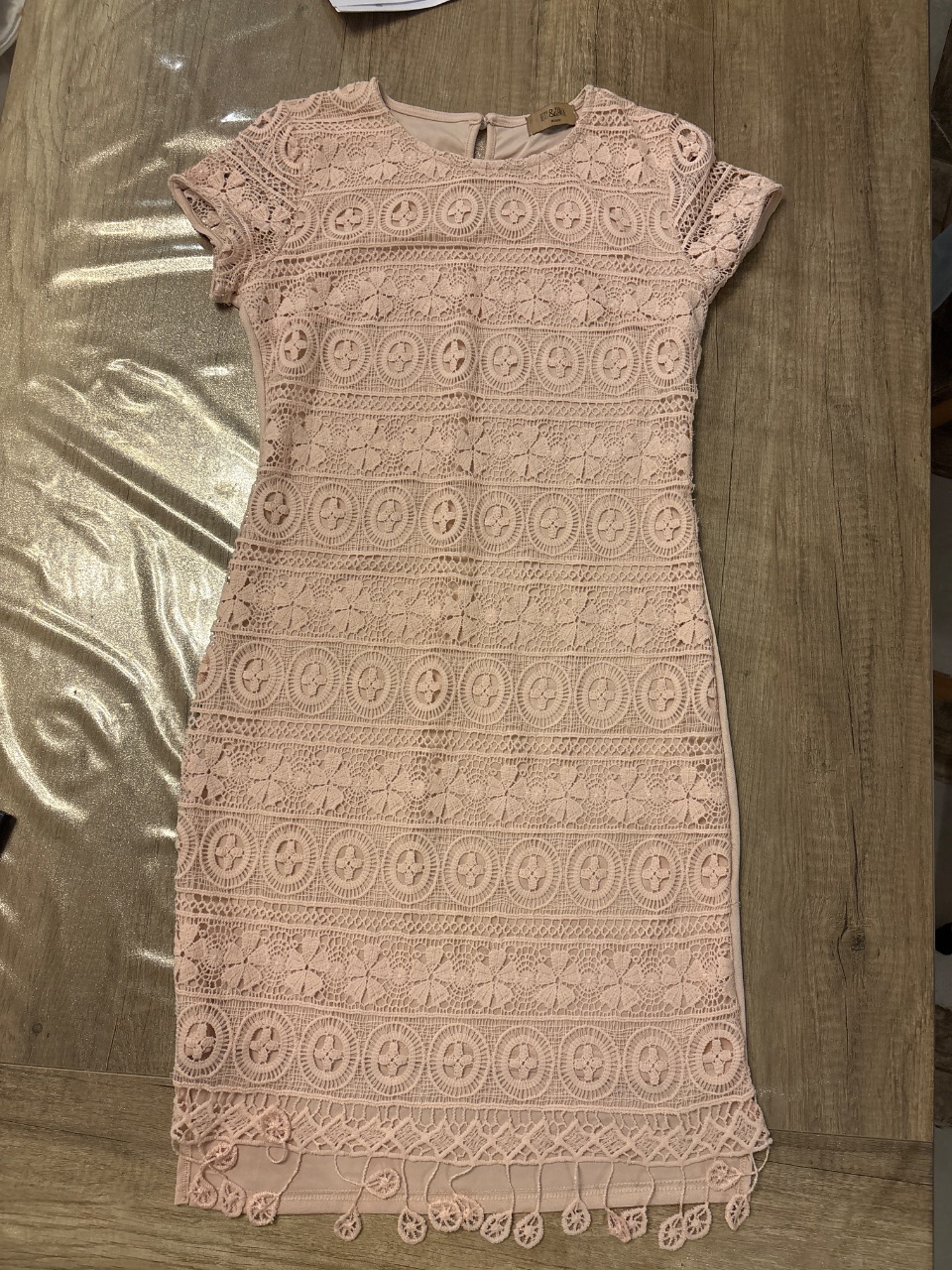 Vestito corto BETTY & CAMILLA rosa taglia M