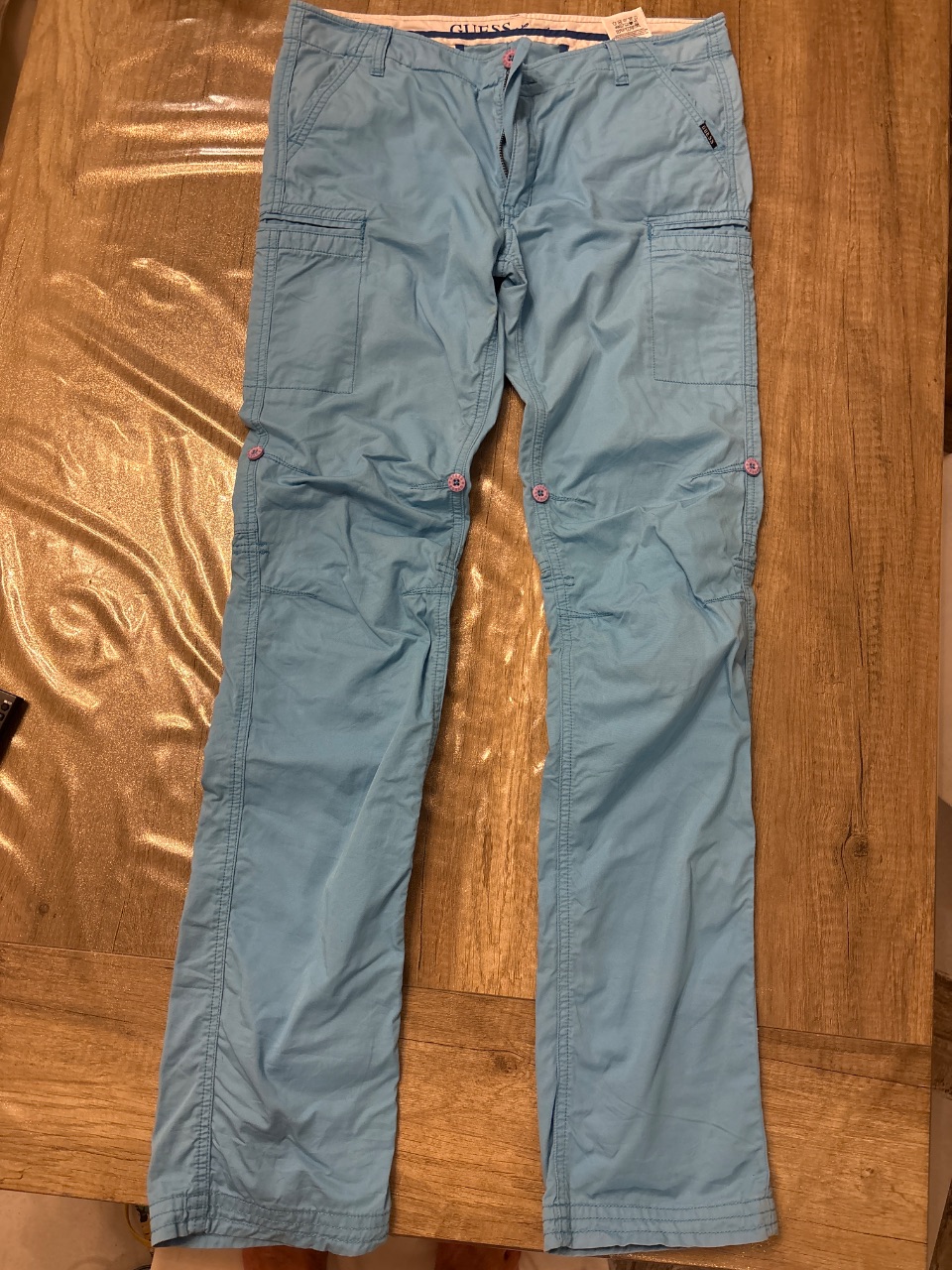 Pantaloni guess blu taglia M