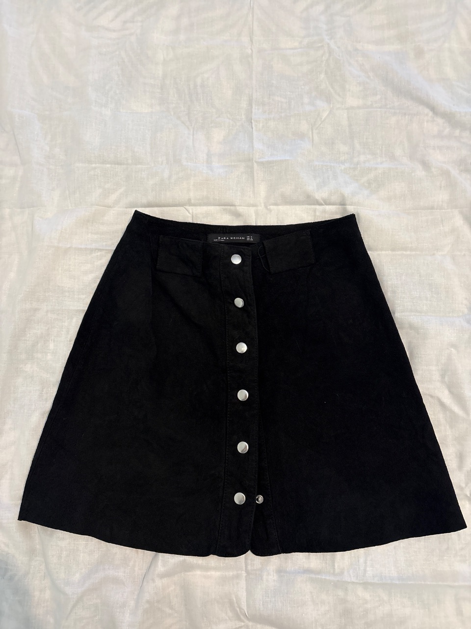Gonna di pelle scamosciata Zara