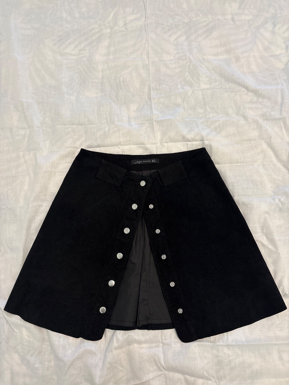 Gonna di pelle scamosciata Zara
