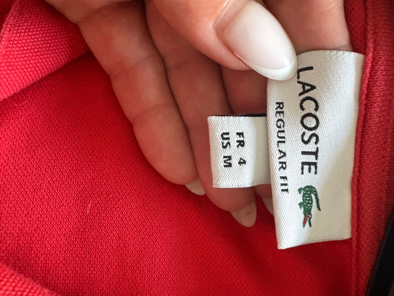 Polo classico Lacosta da uomo,taglia M