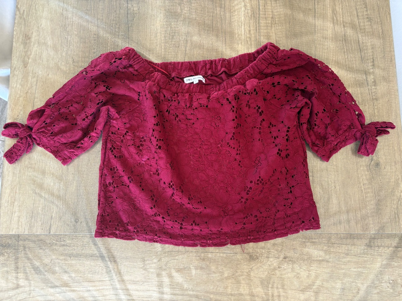 Blusa Millenium bordo taglia L